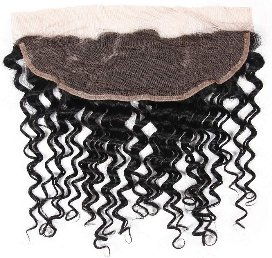 10A Frontal 13X4 Free Part Deep Wave Remy Hair Extensions. - Ramas Hair And Beauty