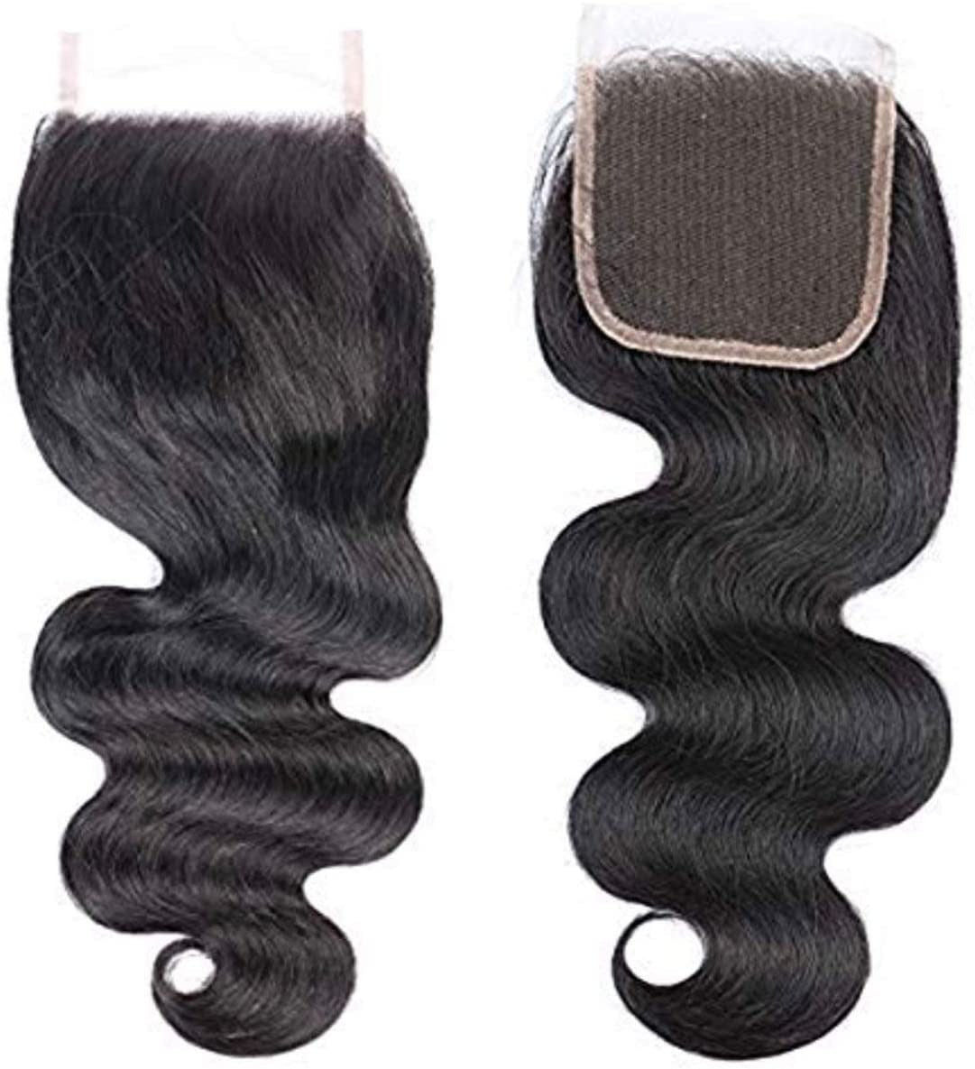 10A Closure Body Wave 4X4 Free Part Remy Hair Extensions. - Ramas Hair And Beauty