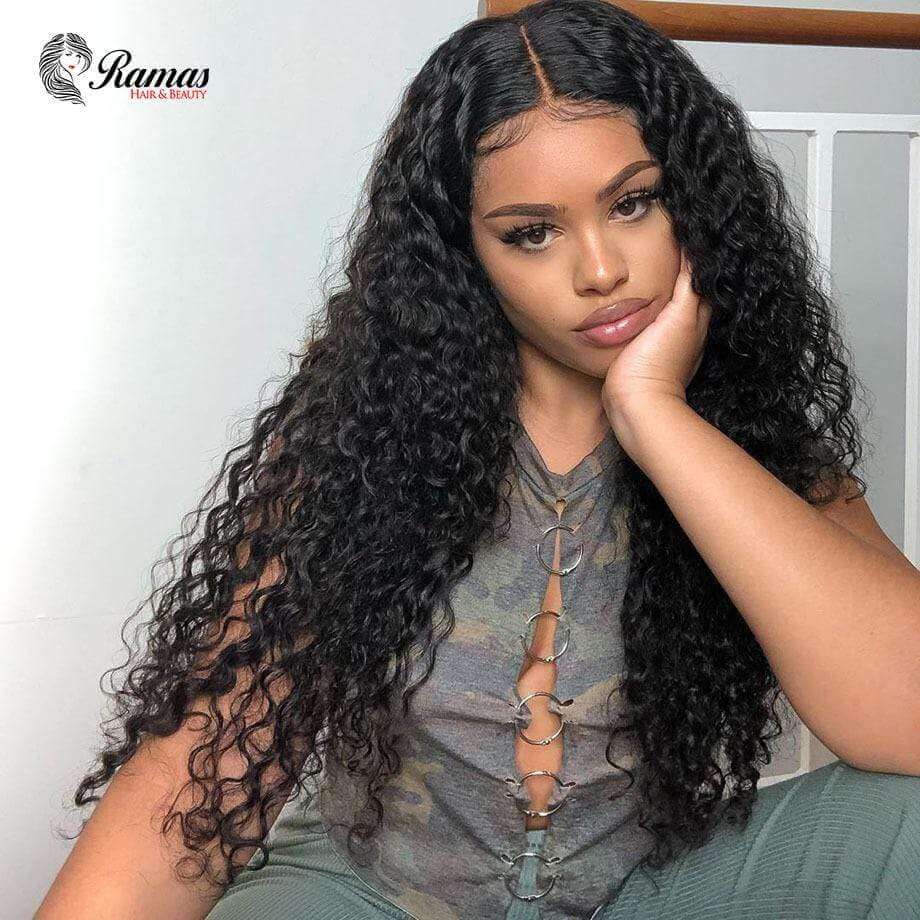 10A Water Wave Remy Human Hair Extensions. 1PC - Ramas Hair And Beauty