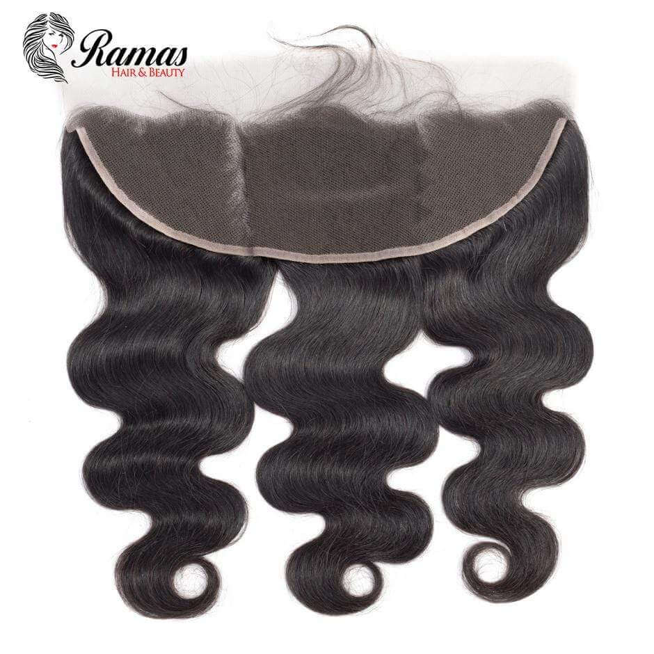 10A Frontal 13X4 Free Part Body Wave Remy Hair Extensions. - Ramas Hair And Beauty