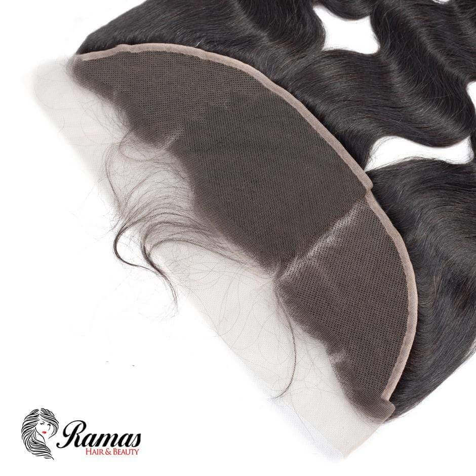 12A Frontal 13X4 Free Part Body Wave Virgin Hair Extensions. - Ramas Hair And Beauty