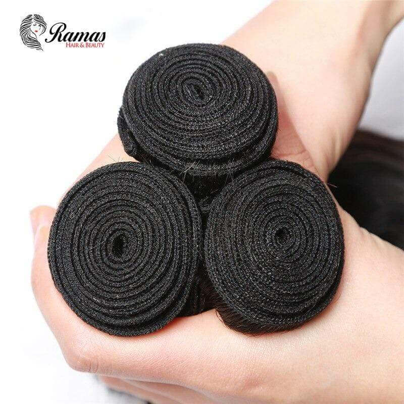 9A Kinky Curl Non Remy Human Hair Extensions. 1PC - Ramas Hair And Beauty