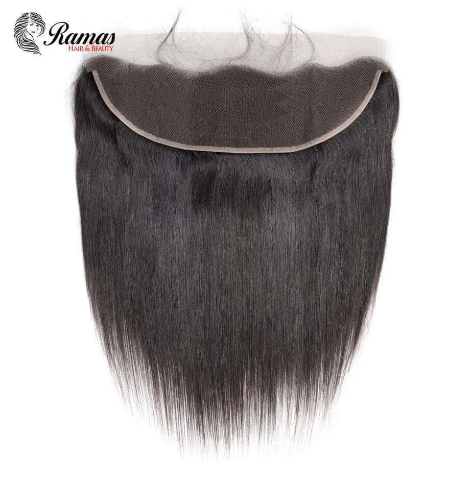 10A Frontal 13X4 Free Part Straight Remy Hair Extensions. - Ramas Hair And Beauty