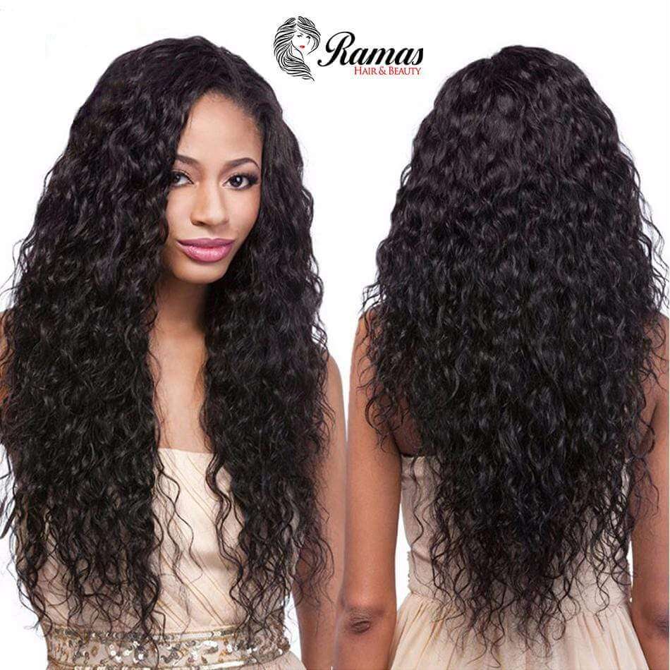 10A Water Wave Remy Human Hair Extensions. 1PC - Ramas Hair And Beauty