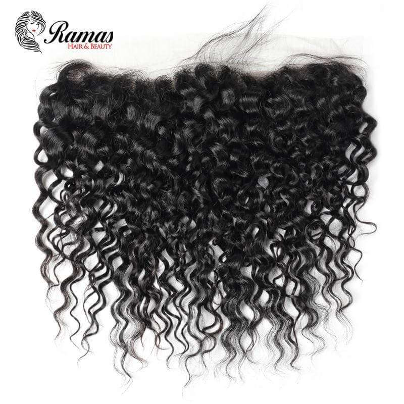12A Frontal 13X4 Free Part Water Wave Virgin Hair Extensions - Ramas Hair And Beauty