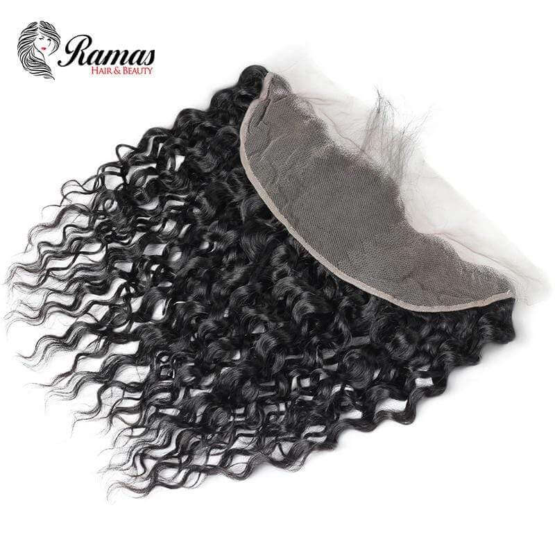 12A Frontal 13X4 Free Part Water Wave Virgin Hair Extensions - Ramas Hair And Beauty