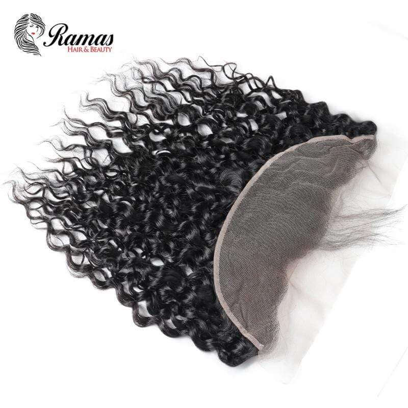 12A Frontal 13X4 Free Part Water Wave Virgin Hair Extensions - Ramas Hair And Beauty