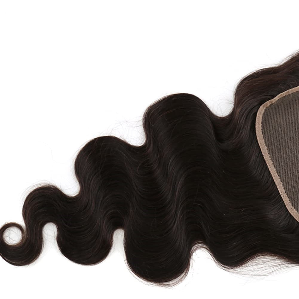 10A Closures Body Wave 5X5 Remy Human Hair Extensions Free Part