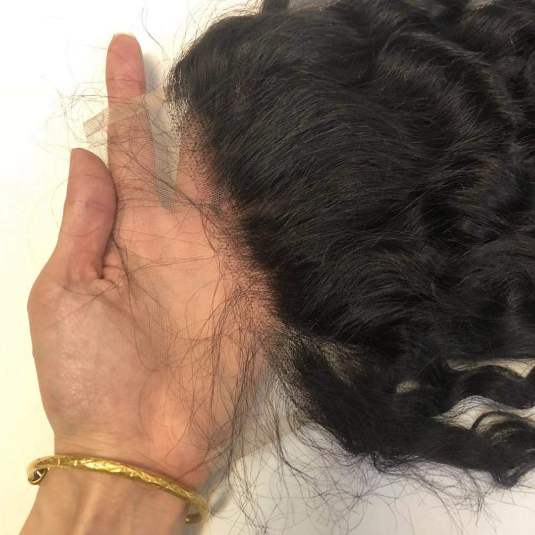 10A Closures Water Wave 5X5 Remy Human Hair Extensions Free Part