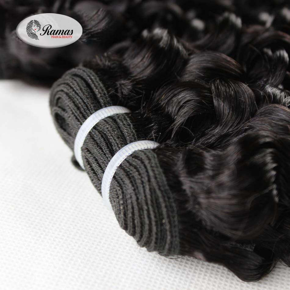 10A Kinky Curl Remy Human Hair Extensions. 1PC - Ramas Hair And Beauty