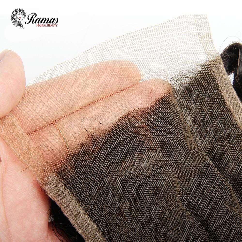 12A Closure 4X4 Free Part Kinky Curl Virgin Hair Extensions. - Ramas Hair And Beauty