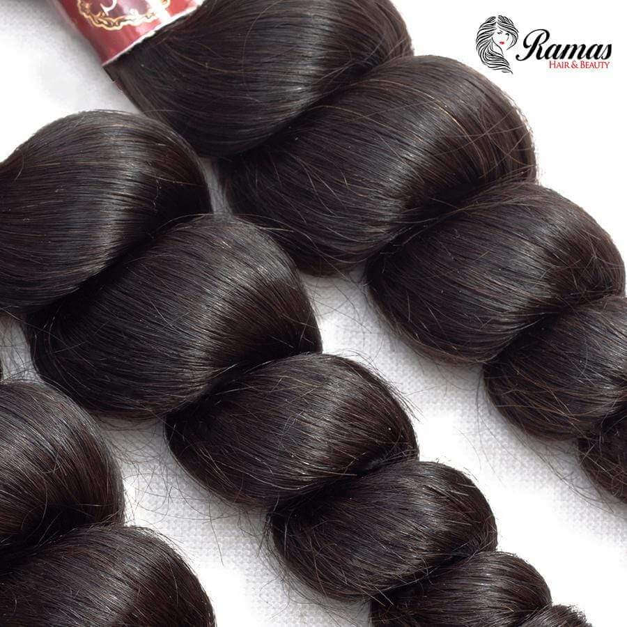 12A Loose Wave Virgin Human Hair Extensions. 1PC - Ramas Hair And Beauty
