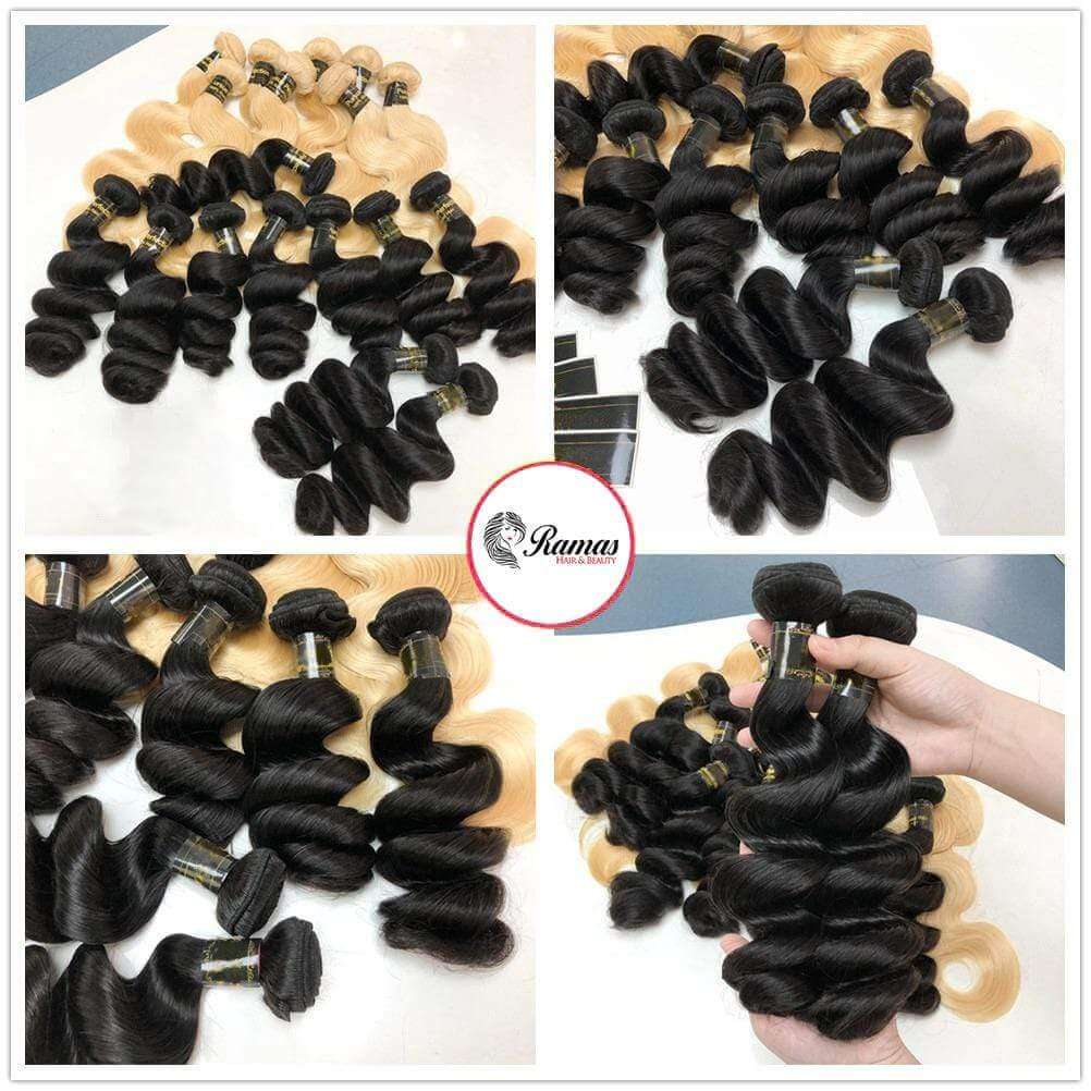 12A Loose Wave Virgin Human Hair Extensions. 1PC - Ramas Hair And Beauty