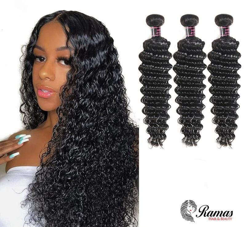 12A Kinky Curl Virgin Human Hair Extensions. 1PC - Ramas Hair And Beauty