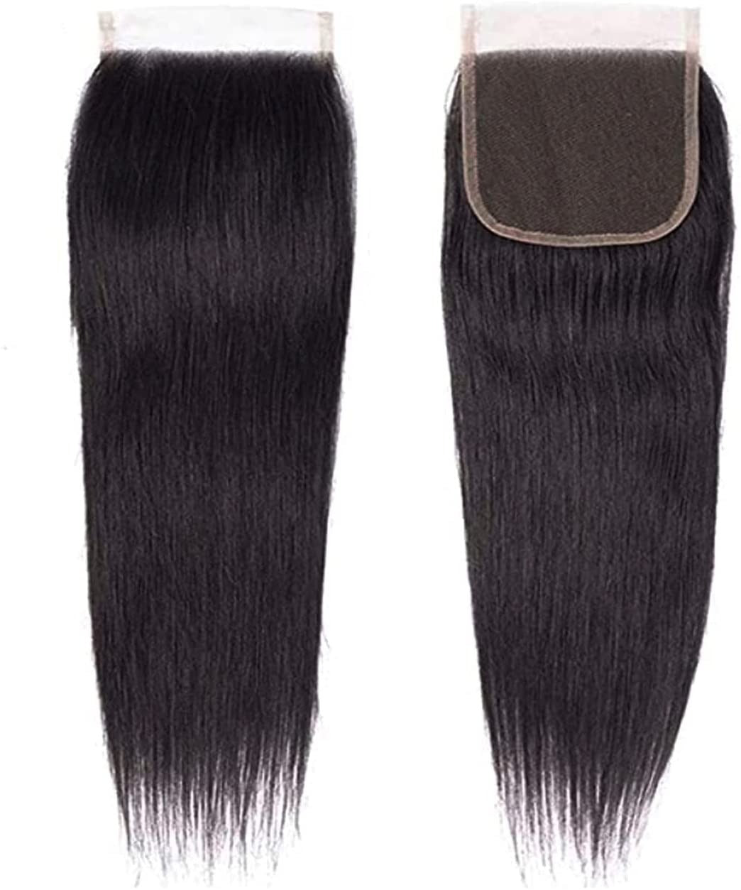 10A Closure 4X4 Free Part Straight Remy Hair Extensions. - Ramas Hair And Beauty