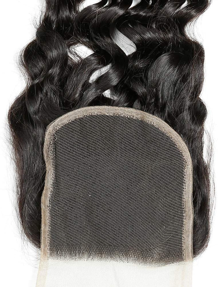 10A Closure 4X4 Free Part Water Wave Remy Hair Extensions. - Ramas Hair And Beauty