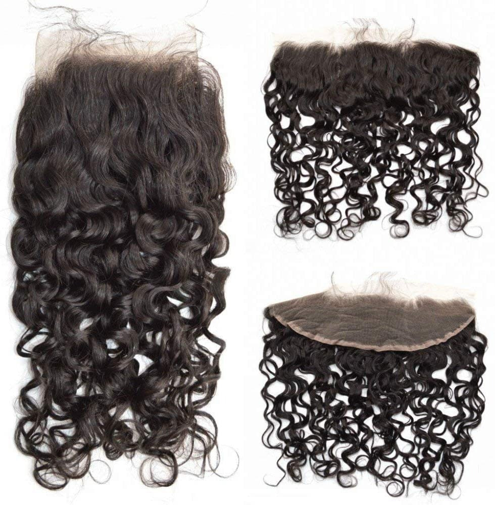 10A Frontal 13X4 Free Part Water Wave Remy Hair Extensions. - Ramas Hair And Beauty