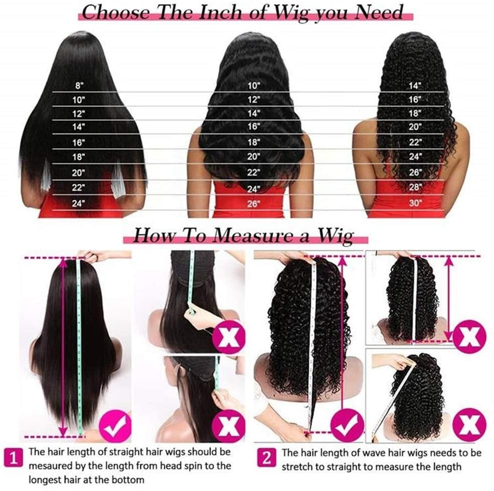 13X4 Wig Lace Fontal Straight Human Hair 150% Density Blonde #613 - Ramas Hair And Beauty