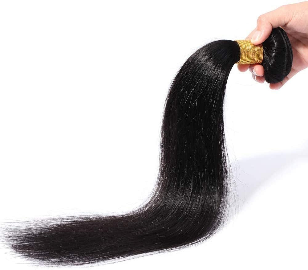 12A Straight Virgin Human Hair Extensions. 1PC - Ramas Hair And Beauty